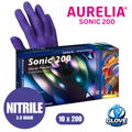 Aurelia® Sonic® 200 Powder Free Nitrile Gloves (10x200)