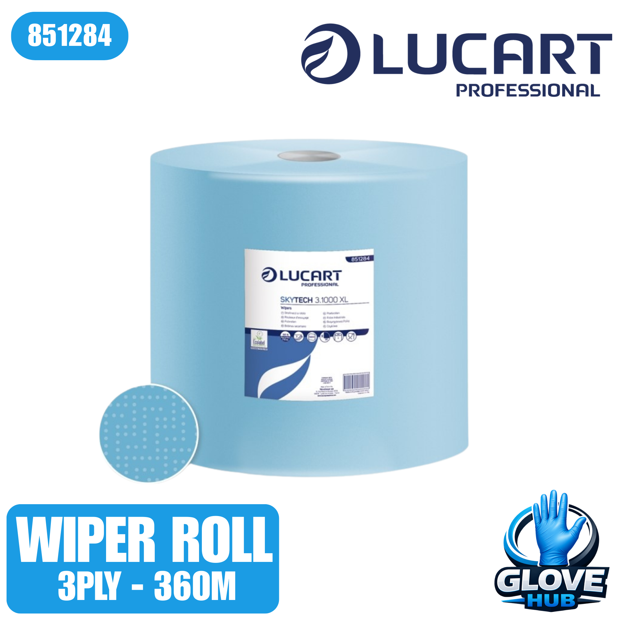 Lucart Professional Skytech 3.1000 XL Wiper Roll – 851284