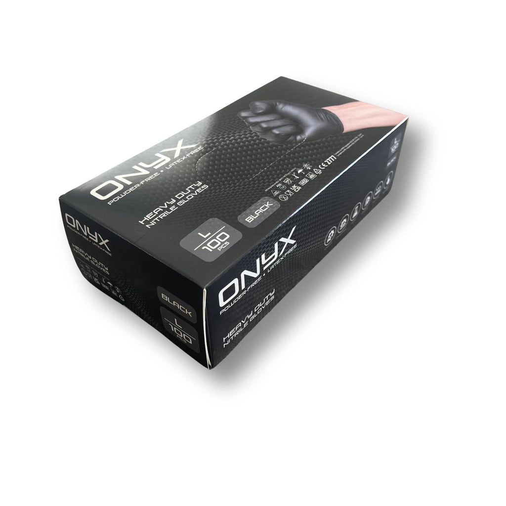 Onyx - 6g Black Nitrile Gloves (10x100)
